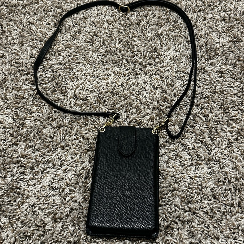 Black Crossbody Phone Case